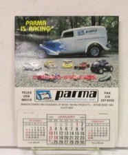 Parma International Calendar  1988  Parma Is Racing Unused
