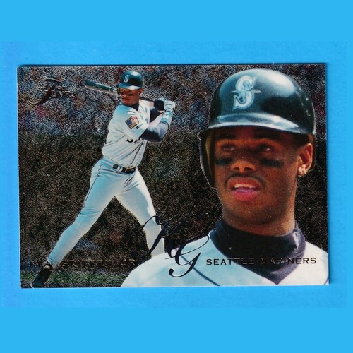 1995 Flair Ken Griffey Jr. #81 NM-MT, Free ship Seattle Mariners Baseball HOF - Picture 1 of 2