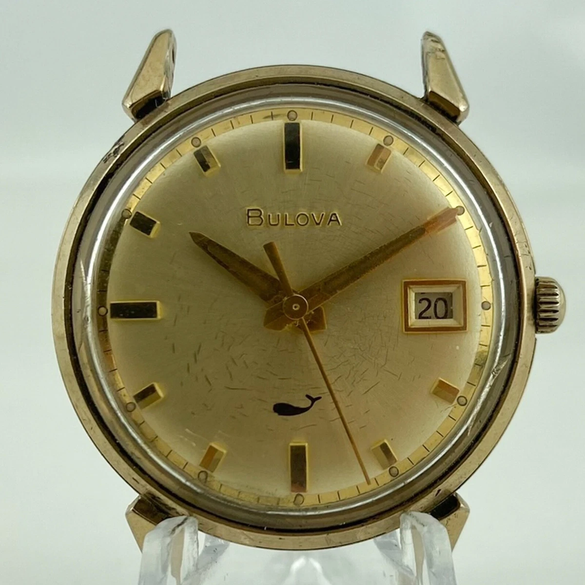 Vintage Bulova Sea King Men s Mechanical Wristwatch 11 BLCD 10k RGP for Repair