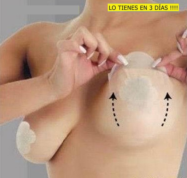 SUJETADOR PUSHUP INVISIBLE DESECHABLE 5 PARES BRASSIERE SOSTEN SUJETADOR
