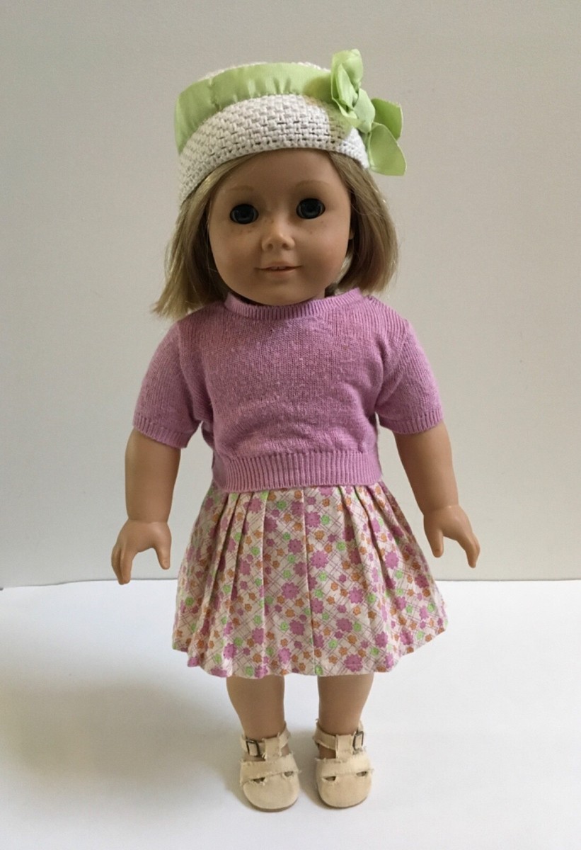 American Girl Doll Kit Kittredge Pleasant Company 2008 & Orange