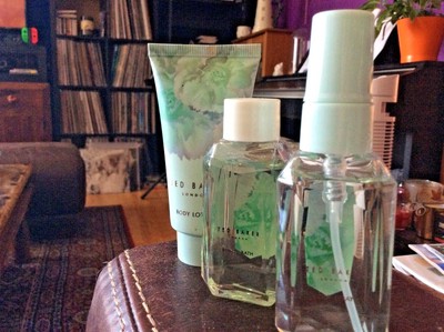 ted baker green body spray