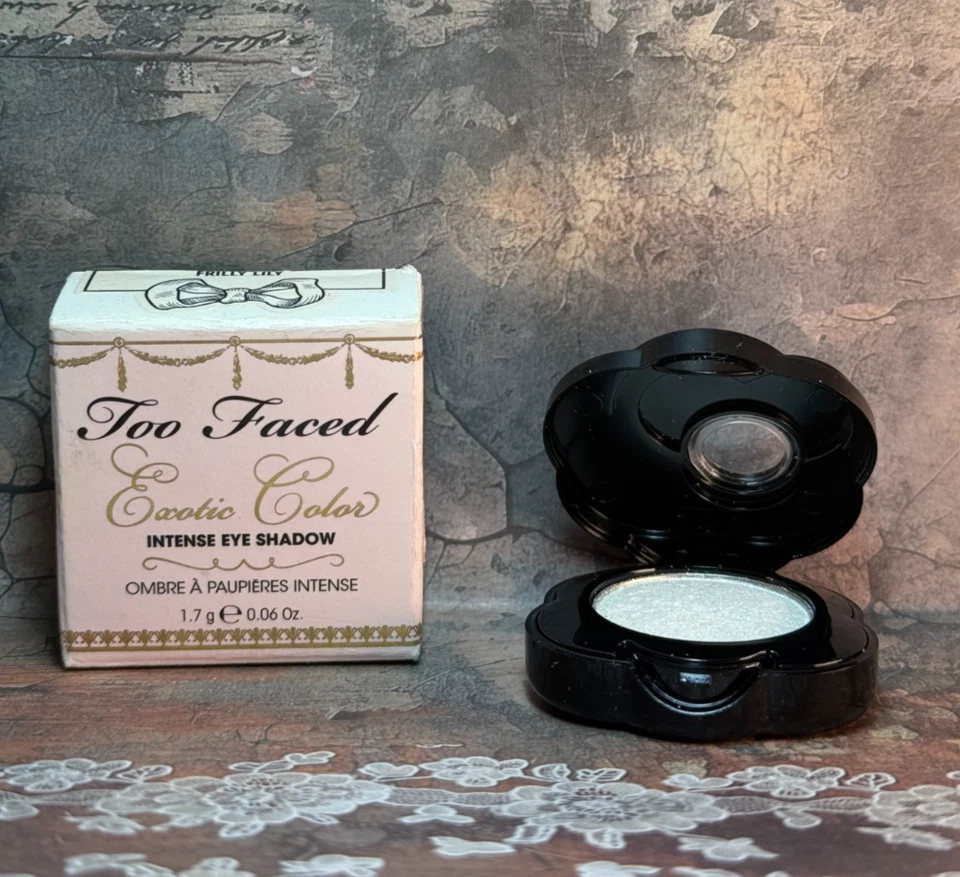 Too Faced Exotic Color Intense Eye Shadow (Eyeshadow), Frilly Lily, 0.06 oz-NIB - Image 2 of 2
