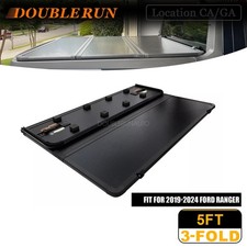 Hard Tri-fold Tonneau Cover For 2019-2026 Ford Ranger 5ft Truck Bed Waterproof Hard Tri-fold Tonneau Cover For 2019-2026 Ford Ranger 5ft Truck Bed Waterproof