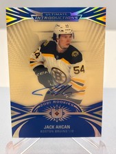 21-22 JACK AHCAN ULTIMATE ROOKIE AUTOGRAPH INTRODUCTIONS # UI-68