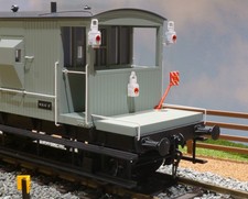 Detailed BR Brake Van Side Lamps (kit L20) - WITH CRYSTALS - O Gauge (Pack of 6)