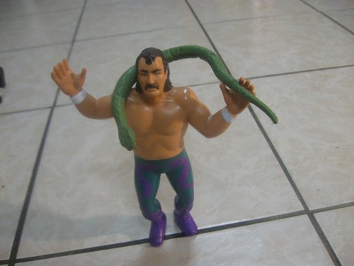 1987 VINTAGE LJN TITAN SPORTS JAKE THE SNAKE ROBER...