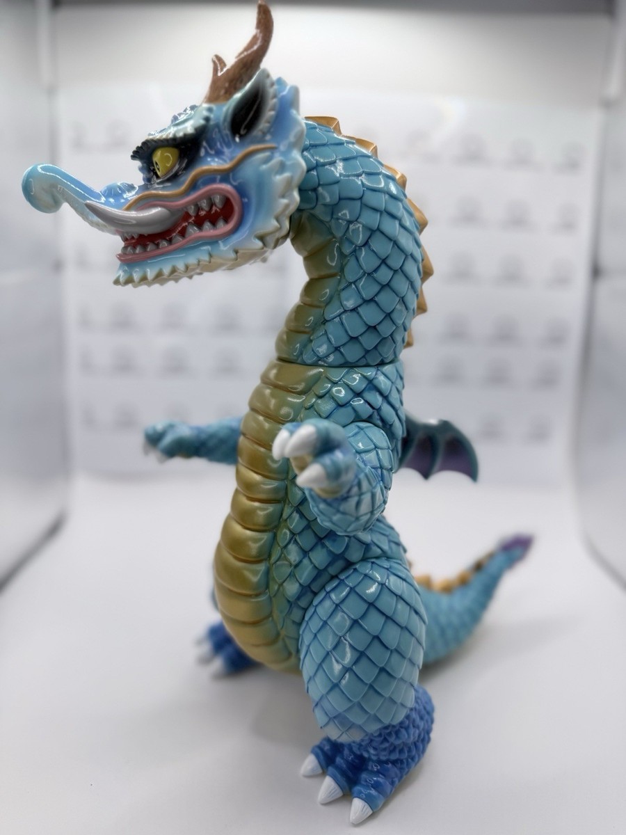 Kaiju One Kanagawa Big Monster Sofubi Blue Vinyl Superfestival 92