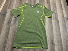 Adidas Shirt, Women's Size Small, Green, Athletic Wear, Climalite Techfit