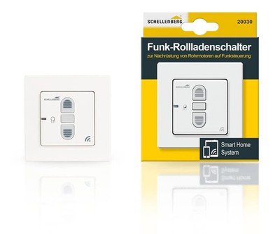 Schellenberg Funk-Rollladenschalter 20030, Unterputz, weiß, OVP NEU