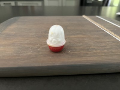 VINTAGE BLUE BOX JUMPING JACK GAME REPLACEMENT PART RED FIGURE RARE!