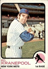 1973 Topps #329 Ed Kranepool Near Mint