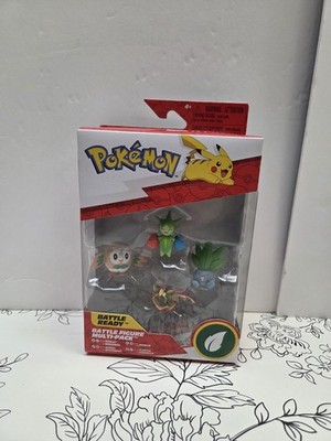 Pokemon Battle Figure Multi-Pack Rowlet Oddish Roselia Flapple 