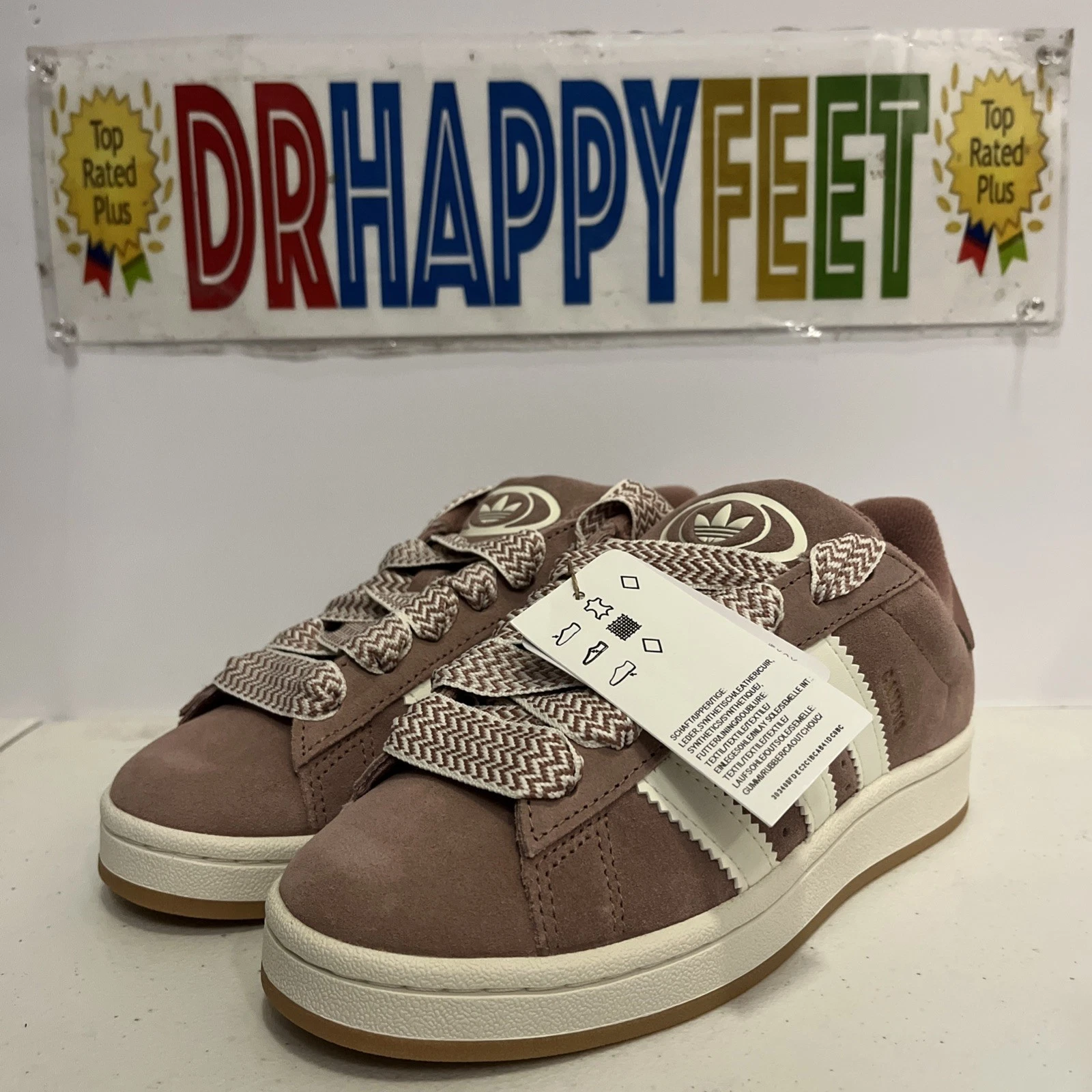 Adidas Campus 00s Women Casual Dusty Pink/Off White/Gum JR3407 New
