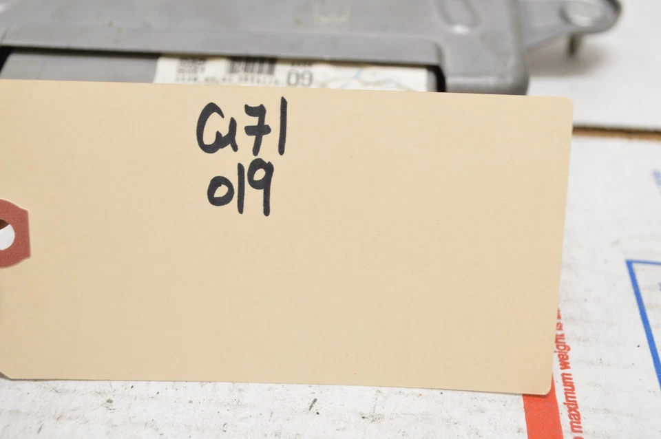 2006-2009 Toyota Prius Hybrid 89981-47211 Engine Control Module Unit Ecm G71 019 - Image 4 of 4