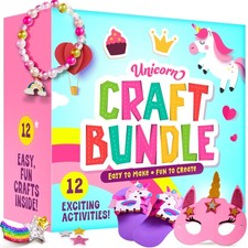 Unicorn Craft Kit for Girls - 12 Projects - Gifts 5 Small, Multi-colored