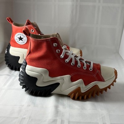 8.5 men 10 women  Converse Run Star Motion Platform High- Mantra Orange in USA