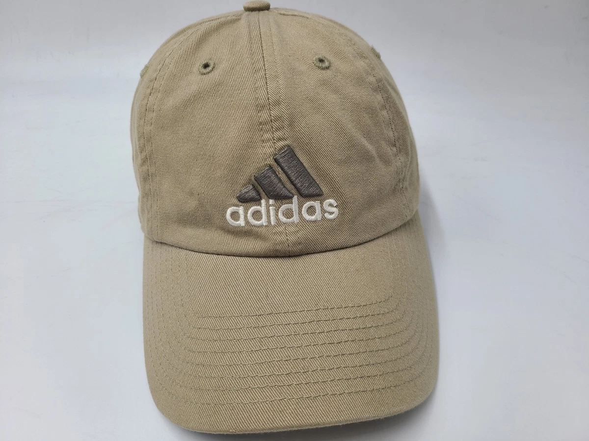 Adidas Climalite Adjustable Tan “Weekend Warrior” Baseball Cap Vintage 90\'s OS adidas Cotton Brown Hats for Men for sale | eBay main image 4