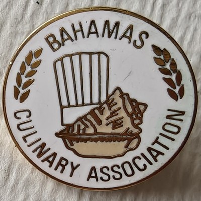 Pin   Bahamas Culinary Association   sehr selten   Sammlerstück
