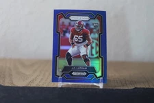 2024 Prizm Draft Picks J.C. Latham #135 Blue Prizm /199