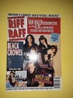 RIFF RAFF MAGAZINE AUGUST 1991 AC/DC MR BUNGLE VAN HALEN BLACK CROWES COVER — photo 1
