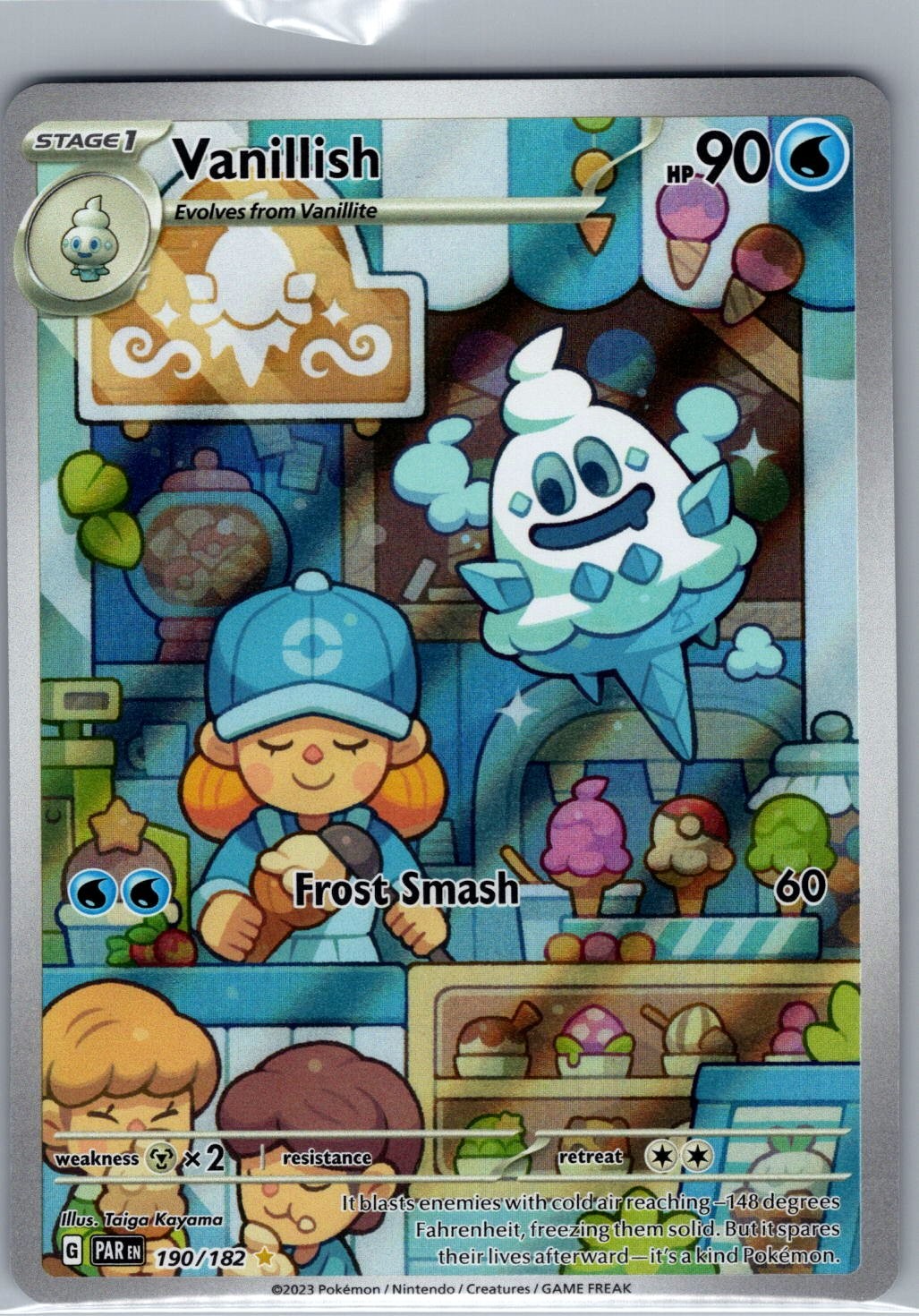 Vanillish 190/182 SV04: Paradox Rift - Pokemon Card - NM