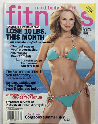 JOLIJN SPEK August 2002 FITNESS Magazine