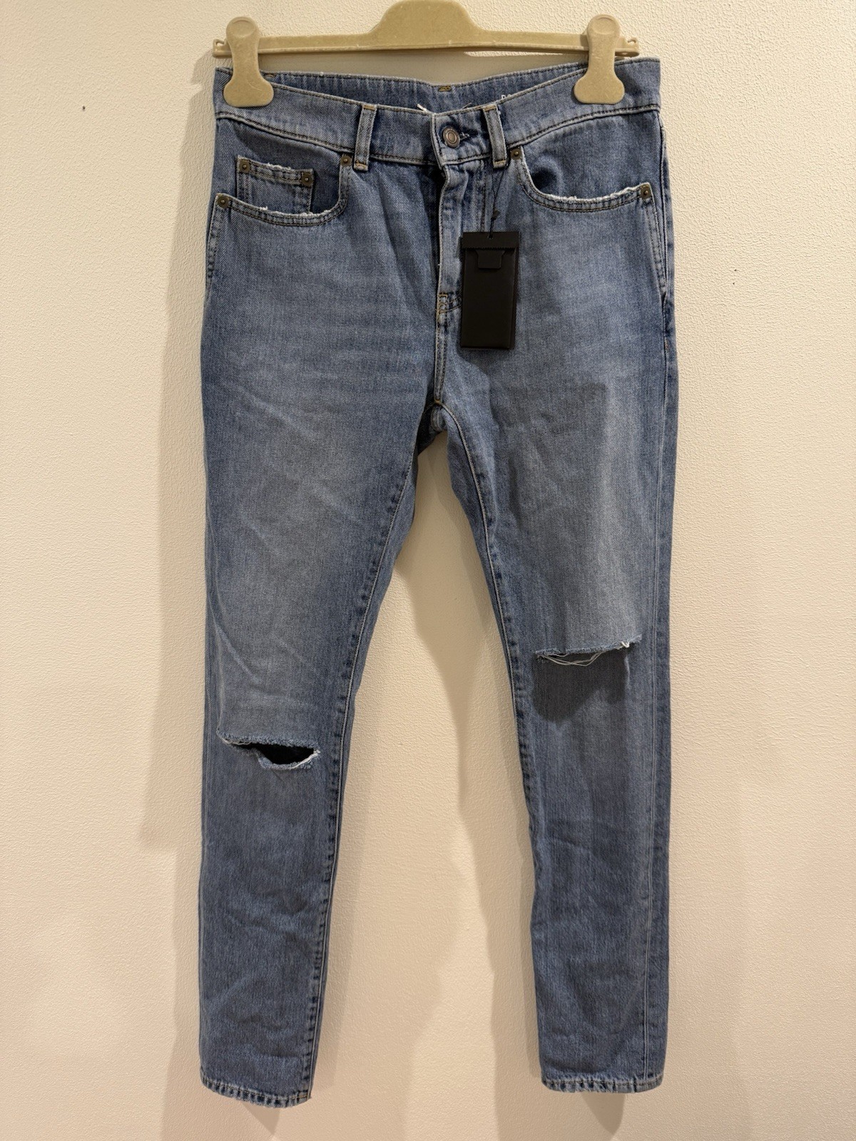 Ysl saint laurent do2 m sk jeans lw donna 28 vestibilità skinny