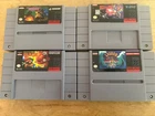 4 Game SNES Lot Gradius III (w/ manual) Bust A Move, Lagoon, Eye Of The Beholder