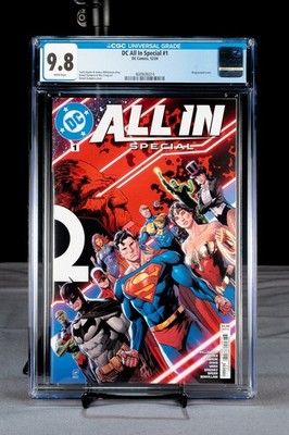 DC All In Special #1 - CGC 9.8 - Cover A - 1st Print - Abs Batman, WW, Superman