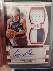 2024-25 Panini National Treasures Rookie Dual Patch Autographs Cam Christi 18/24
