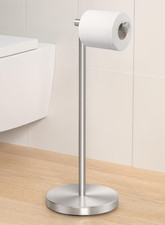 KES Free Standing Toilet Roll Holder Weighted Base Modern Style–Stainless Steel