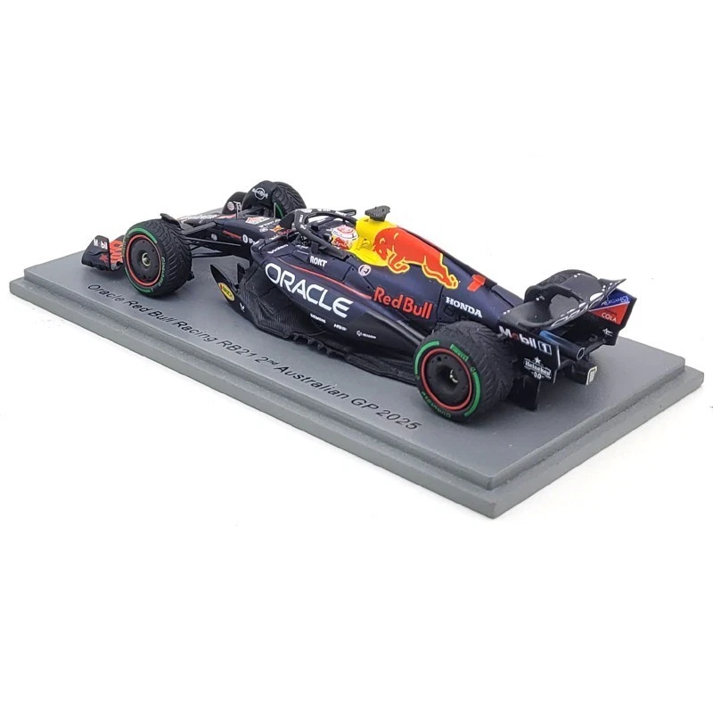 2025 Max Verstappen Oracle Red Bull Racing RB21 Australian G - 1/43 Spark Models - Immagine 2 di 4