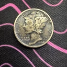 1942 Mercury Dime 10C 90% Silver WWII Era US Coin Circulated