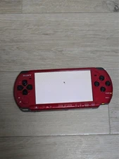 PSP-3000 Red & Black SONY PSP Console Japan No Battery