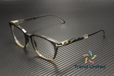 Tom Ford FT5884 P 064 horn Coloured Horn 49 mm Men's Eyeglasses