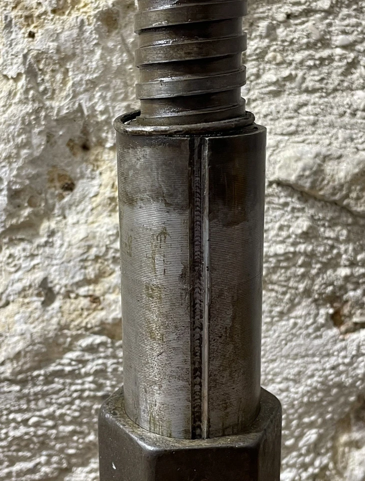 Ancien CRIC - de voiture déco garage ,collection outil de levage mécanique - Photo 3/4