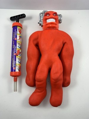 1994 VAC-MAN 'Arch Enemy of Stretch Armstrong 14'' Cap Toys- Broken PUMP