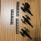 Marx Black Cannons With Shells Reproduction