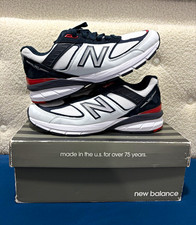 New Balance 990v5 Made in USA 'White Carbon Red' Brand New with Box Men’s size 9
