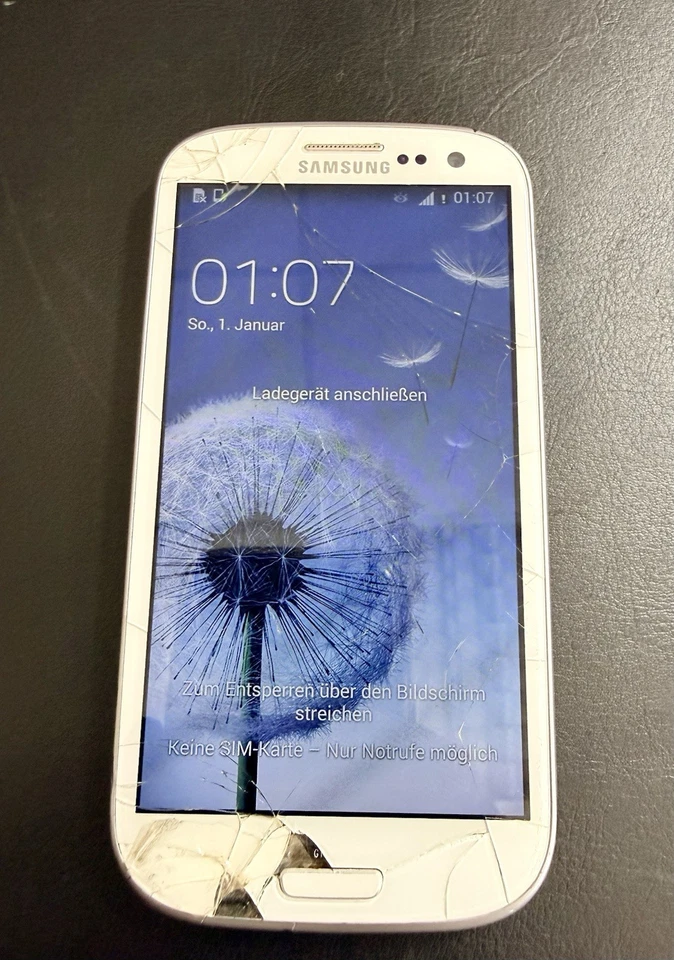 Samsung Galaxy S3 Marble White, Foto 1 von 5