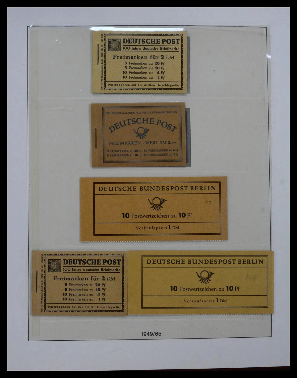 Germany Bund Berlin stamp collection