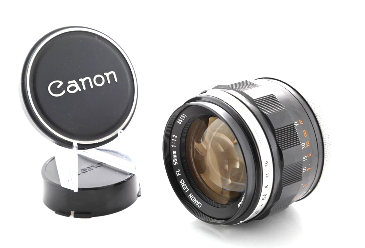 Preços baixos em Lentes de câmera Canon FL f/1.2 55mm Focal | eBay