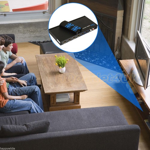 3D 1080P 4*2 HDMI MATRIX SWITCH SPLITTER AMPLIFIER R/L AUDIO For HDTV PS3 SKY HD - Picture 4 of 8