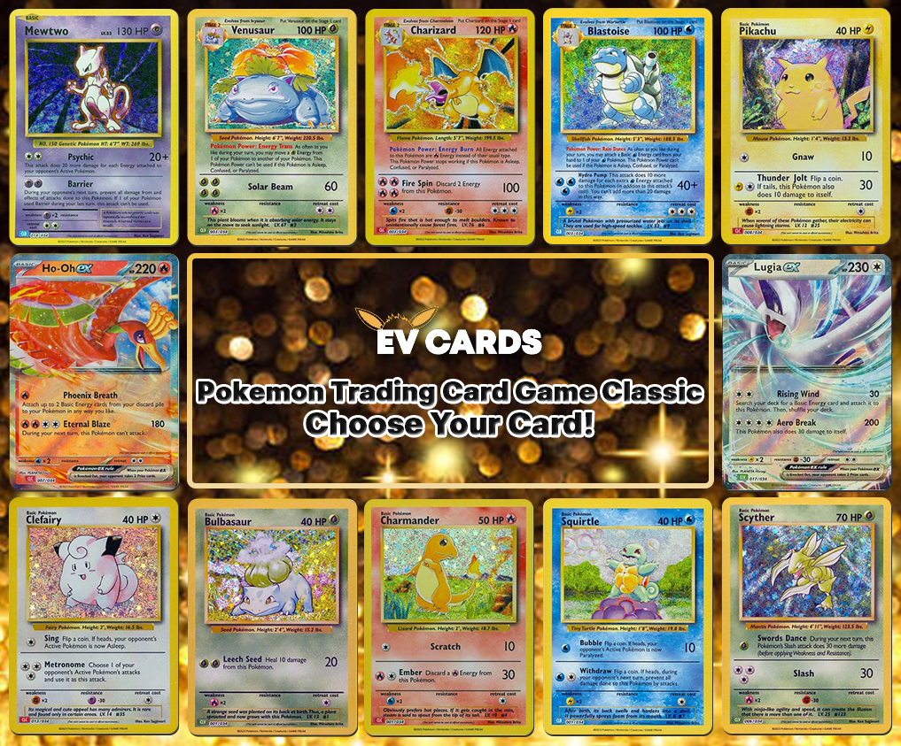 Pokemon Trading Card Game Classic - Choose Your Card | 100