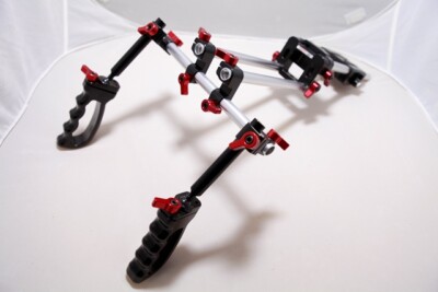 Kamera Rig für 35mm Adapter ZACUTO Riser + 15mm rod support System Doube Grip