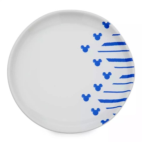Disney Mickey Mouse Iconos Platos Tidbit Juego de 4 piezas Homestead Azul Gres 8" - Imagen 6 de 10