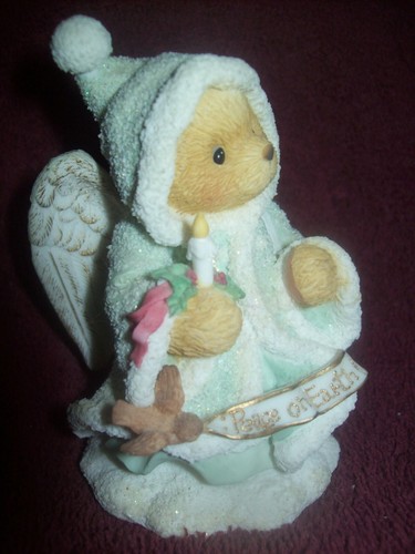 Cherished Teddies Angela "PEACE ON EARTH AND MERCY MILD" 175986 Pre-Owned 1998 - Picture 3 of 5