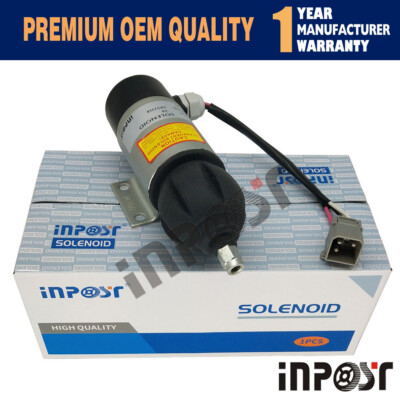 Stop Solenoid OE52318 872825 24 VDC For VOLVO PENTA TAMD61A Perkins ...