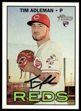 2016 Topps Heritage High Number Tim Adleman #687 RC Cincinnati Reds